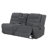 Hynes 3-Piece Chenille Sectional, Dark Gray-1858167611
