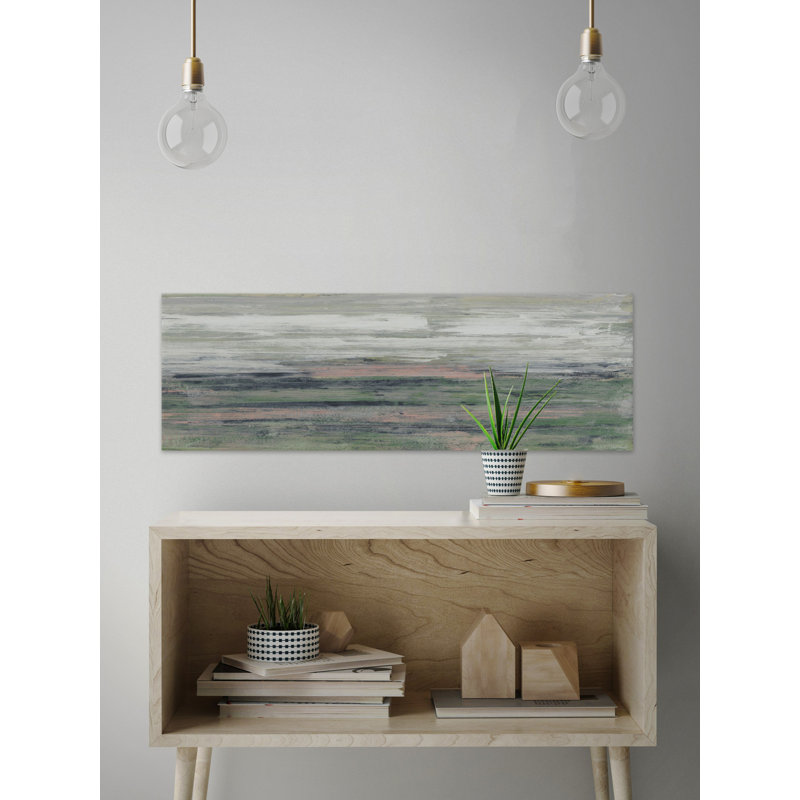 Paynes Blush IV - Wrapped Canvas Painting, 25 cm H x 76 cm W x 4 cm D