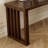Light walnut L-Shaped Solid Wood desks-107934563-107934566
