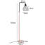 Abraham 153cm Arched Floor Lamp with Outlet-1365931434-1365618920