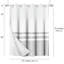Rideau de douche 72X75 Hookless - 100% polyester