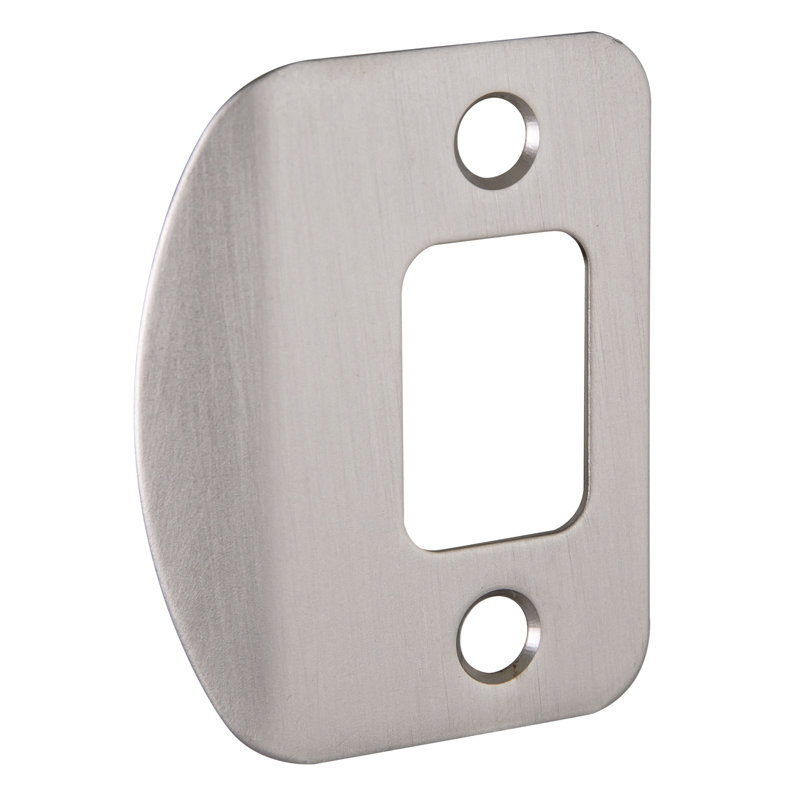 Plaque arrière, Nickel satiné