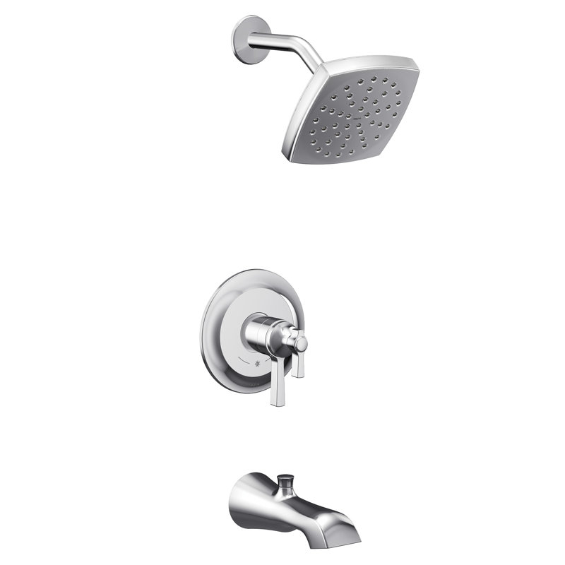 Flara M-CORE 4-Series Eco-Performance Tub And Shower Trim , Valve Required, Chrome