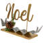 Décoration de Noël de table 11 "pin et pomme de pin" NOEL "