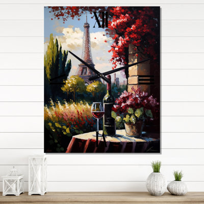 Jedidah - French Landscape Wall Clocks