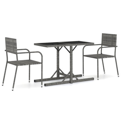 Rectangular 2 - Person Bistro Set