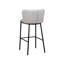 Mina Upholstered Counter Stool with Metal Frame-95982243