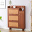 Modern Minimalist MDF Shoe Cabinet With Multi-Function Storage, Ideal For Nordic And Industrial Styles