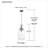 Alariz 1 - Light Geometric Pendant