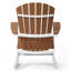 Chaise berçante Benno Adirondack, blanc-130678447