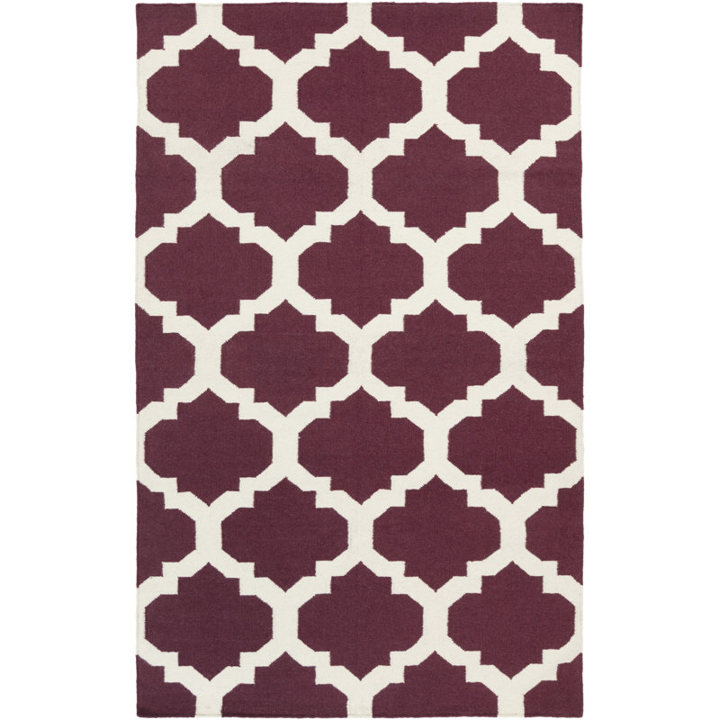 Bangor Wool Geometric Indoor Rug, Rectangle 8' x 10'