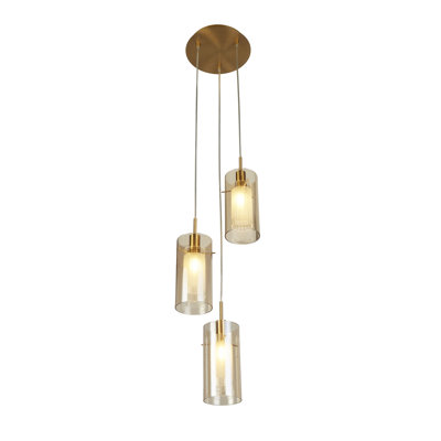 Catlett 3 - Light Cylinder Chandelier