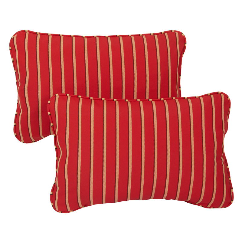 Housse et insert de coussin rectangulaire pour l'extérieur Stella, H 13 po x l 20 po