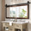 Lanphear Solid Wood Frame Rectangle Wall Mirror