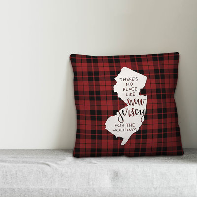 Plaid Throw Pillow