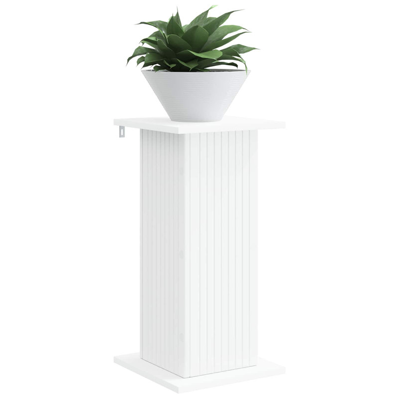 Plant Stand 1 Tier, 60.5cm H x 30.5cm W x 30cm D, White