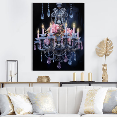 Reproduction sur toile de Fontclair Chandelier Harmony in Contrasts II