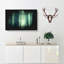 Green Misty Forest - Wrapped Canvas Painting-56644054