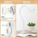 2-Pack Wall Mounted Reading Lights with Flexible Gooseneck