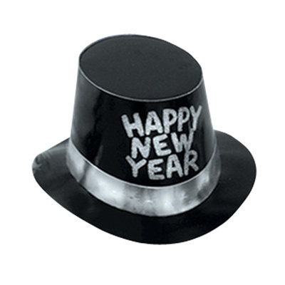 Hi-Hat with Glittered HNY
