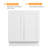 30” Modern Shaker Modular Base Cabinet for Kitchen Storage Solid Birch Frame Soft-Close Drawer Slides Adjustable Shelf