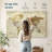 Personalized Travel Together I Push Pin World Milstead-106961356-118611028