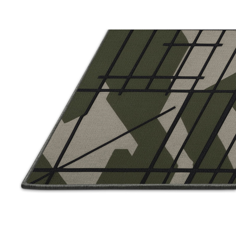 Camo Nexus Rug, Square 6'