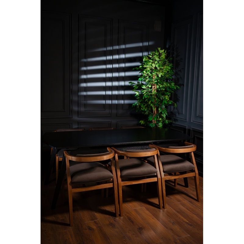 Anvil Dining Table, Black