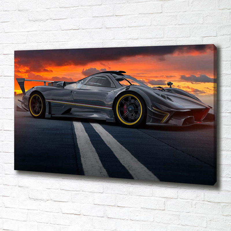 Racer - No Frame Print on Canvas