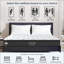 Matelas, matelas hybride pleine grandeur de 10 pouces avec ressorts ensachés individuellement, fermeté moyenne | Mousse et ressort | Blanc