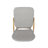 Outdoor Chairs In Gray, French Bistro Style, Aluminum And , Rust , Of 2 For Garden & Use Pe Chairs, 2, Frame, Design, Rust-