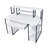 Writing Desk With One Drawer And 8 Open Compartment-93243555