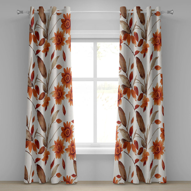 Jarle Semi Sheer Curtain Pair