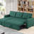 Convertible Upholstered Sectional Sofa with Pull-out Chaise-102484766-102484763