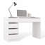 Arto 120 cm Desk with 5 Drawers