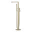 Lineare Single Handle Floor Mounted Tub Filler with Handshower-33960144