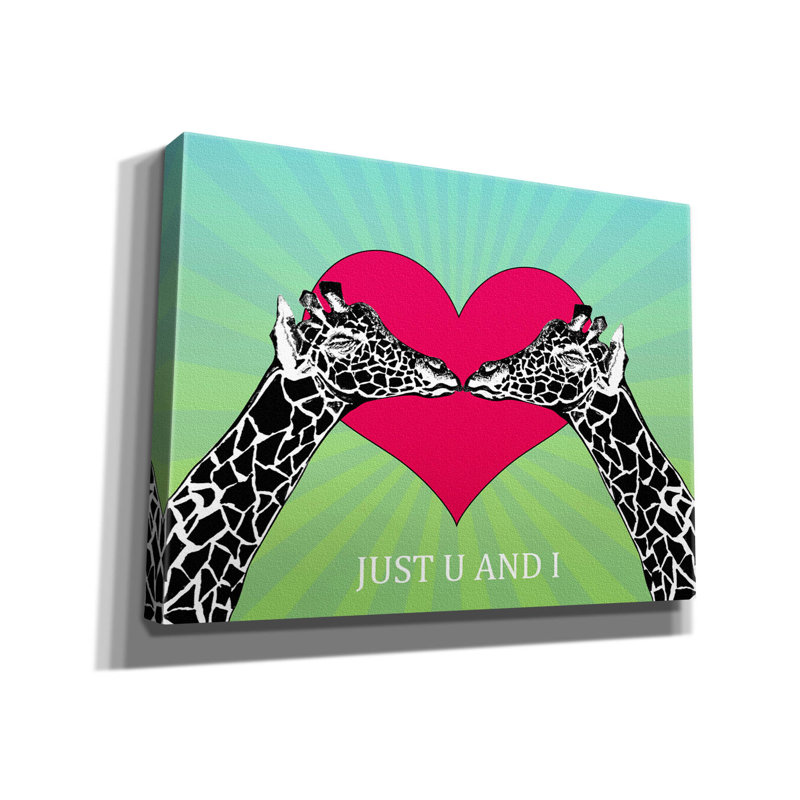 «Love Art» par Mark Ashkenazi, art mural sur toile, H 40 po x l 54 po x P 1,5 po