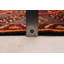 Tapis rouge en laine des années 1990 de 4 pi 7 po x 8 pi 10 po Yalani