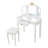 Isiah Solid Wood Kids Vanity Set with Mirror-593492087