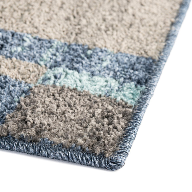Eginhard Geometric Indoor Rug, Runner 2'7" x 12'