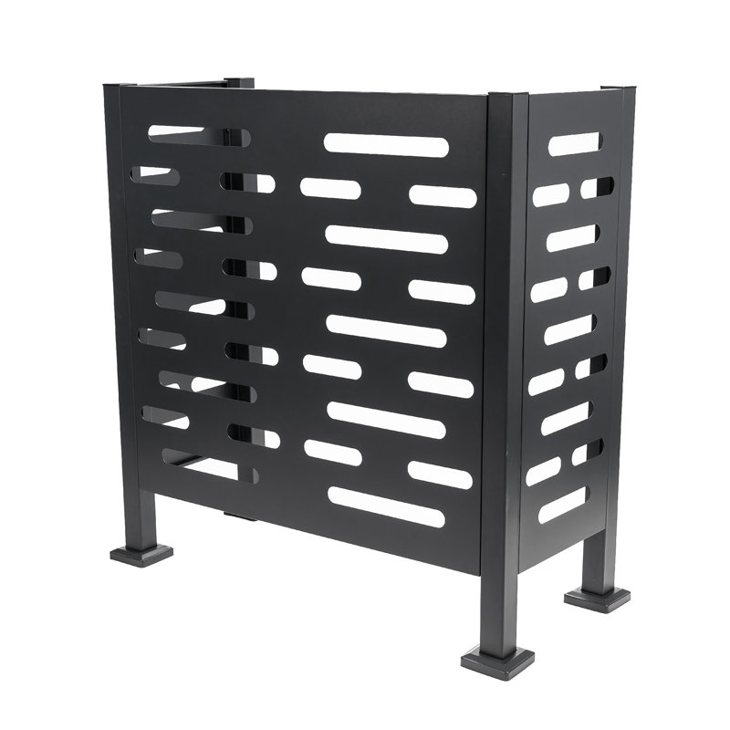 Premium Air Conditioner Screen,  Graphite Color, 35" H x 22" W x 46" D