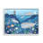 " Underwater Wildlife Kid's Illustration Shark Whale Boat "-60025485-60025488