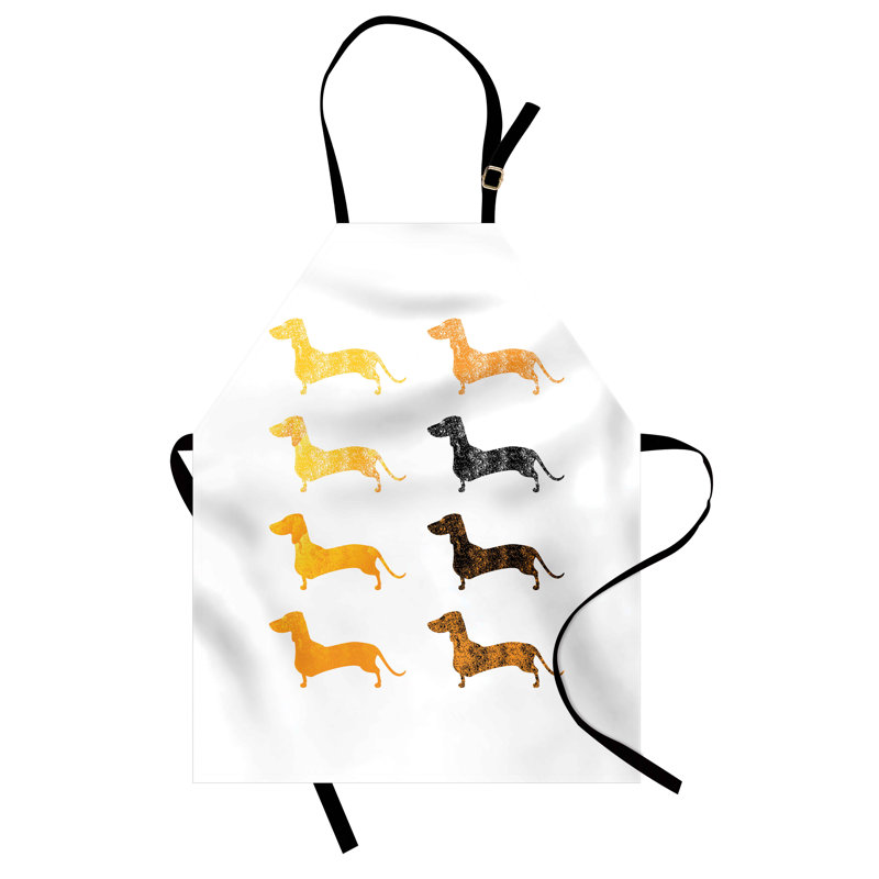 No Pattern Bib Apron