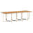  Garden Dining Set Beige, Brown, Cream White
