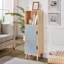 Lucas 115cm H x 35cm W Etagere Bookcase
