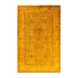 Overyed One-of-a-Kind Rectangle 4'1" x 6'3" Hand Knotted Area Rug