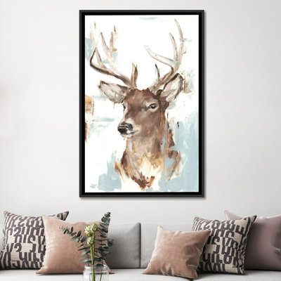 Reproduction d’art « modern Deer Mount II » par Ethan Harper