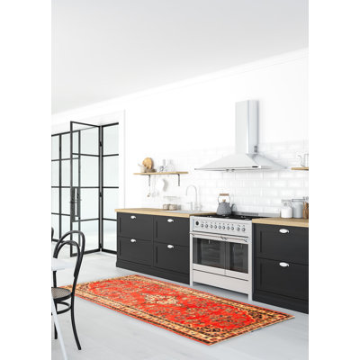 Tapis rouge Andelz 3 pi 3 po x 8 pi 10 po