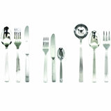 Sole 39 - Piece Stainless Steel Flatware Set - Service for 6