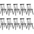 Chaise en bois massif Brendi